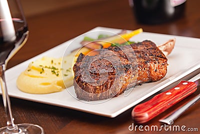 Bone In Rib-Eye Steak