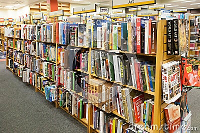 Bookstore Aisle: Art Books