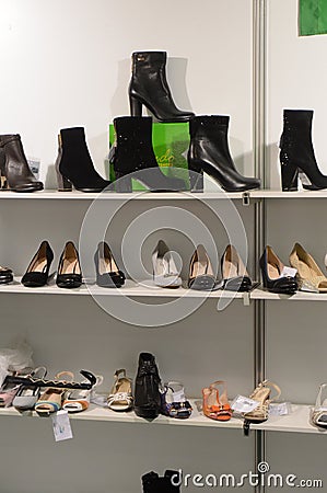 The Boots, shoes International specialized exhibition for footwear, bags and accessories Mos Shoes New