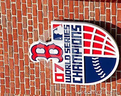 Boston Red Sox 2007 World Champion Logo