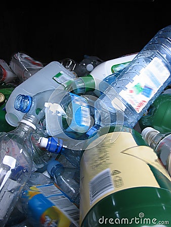 Bottles for recycling