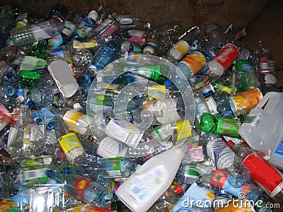 Bottles for recycling