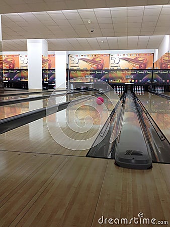 Bowling lanes