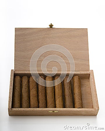 Royalty Free Stock Photos: Box of cigar