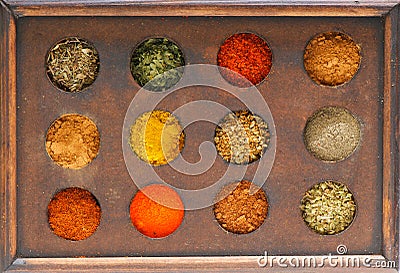 Box of spices