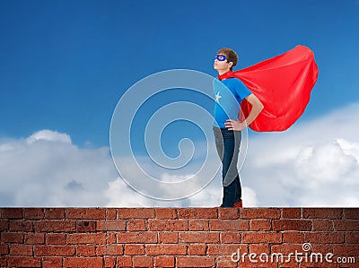 Boy super hero