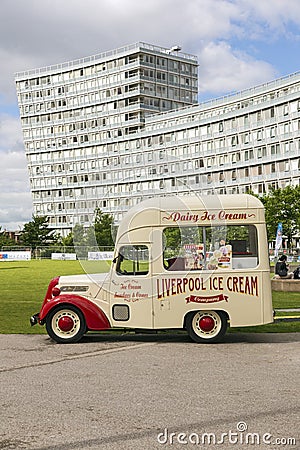 Bradford ice cream van