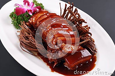 Braised Pork Royalty Free Stock Photos - 