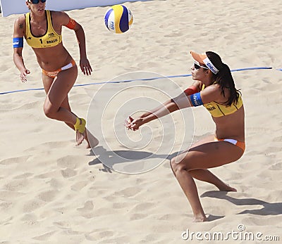 Brasil team lima and talita