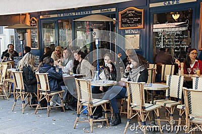 Brasserie in Paris