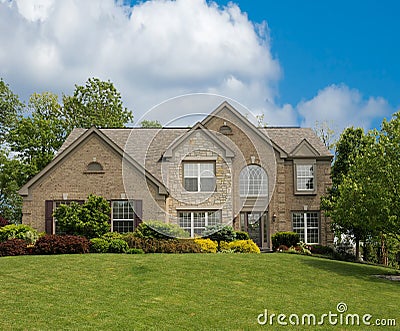 Brick Suburban Home