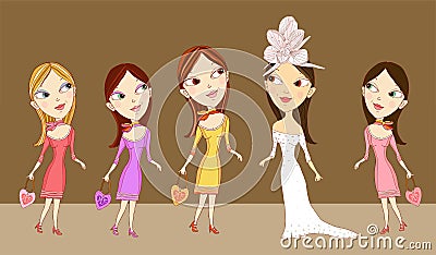 Bridesmaids Stock Photography - Image: 31587782