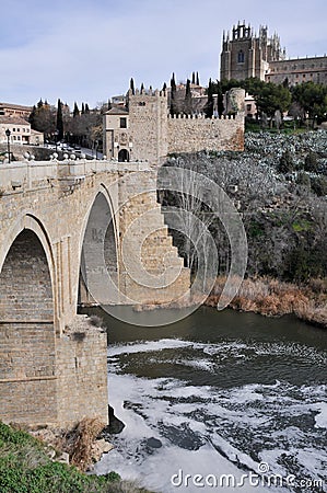 Bridge of San Martin, Toledo (Spain)