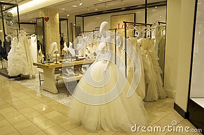 Bridle shop wedding dress