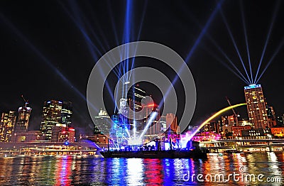 The Brisbane City Festival of Lights September 12