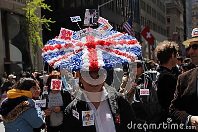 British Easter hat