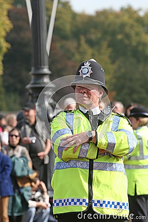 British police officer