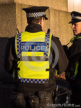 British Transport Police Officers