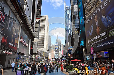 Broadway and Times Square, New York City