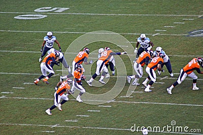 Broncos line protects manning