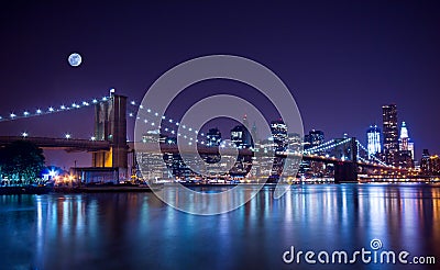 Brooklyn Bridge at Night