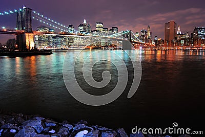 Brooklyn Bridge at Night