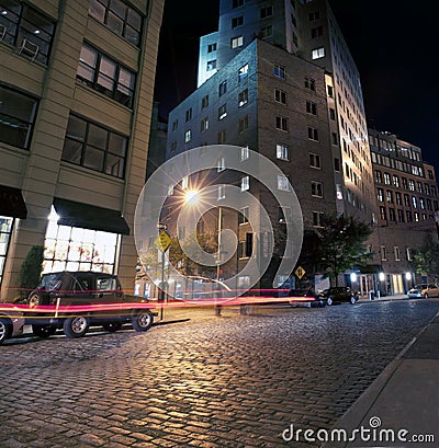 Brooklyn NYC at night, New York City