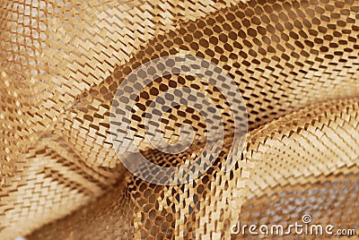 Brown paper mesh