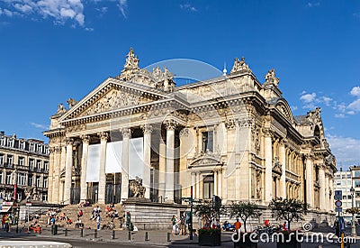 Brussels Stock Exchange building, Belgium