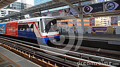 BTS Sky train at Phloen Chit station