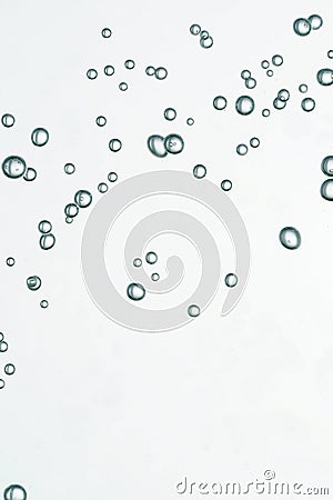 Bubbles in water