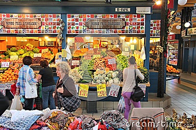 Budapest market hall