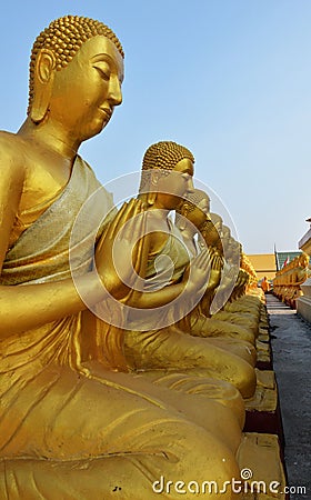 Buddha Day of the full moon of the third lunar month monument