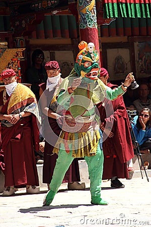 Buddhist mask dancer-10.