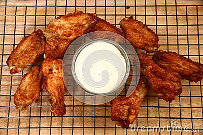 Buffalo Wings and Dip