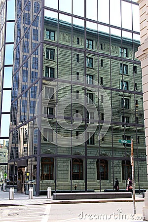 Building at corner of Trinity Place,Boston,2014