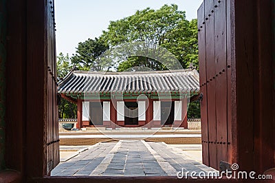 Building in Korean ancient shrine
