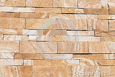 Building natural stone cladding