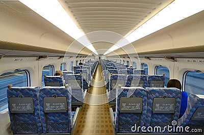 Bullet Train Interior