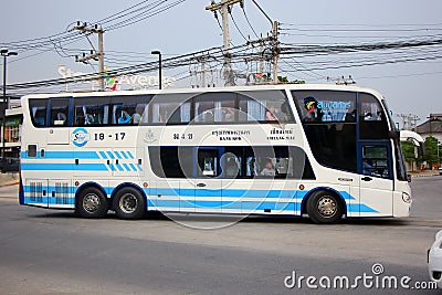 Bus No. 18-17 of Sombattour company bus