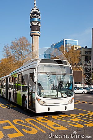 Bus of the Public transportation