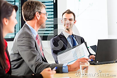 Business - businesspeople have team meeting