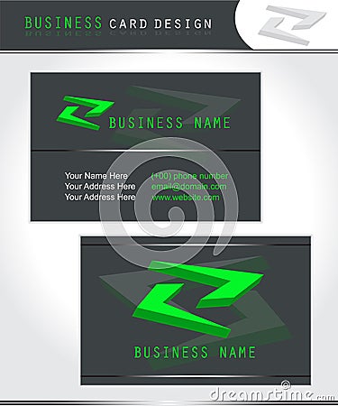 Business card design