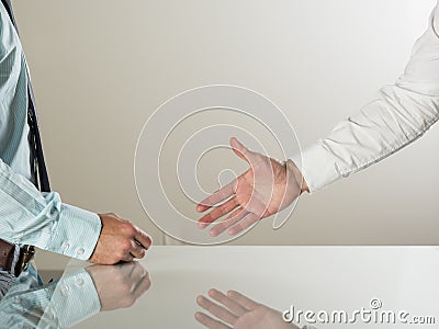 Business handshake