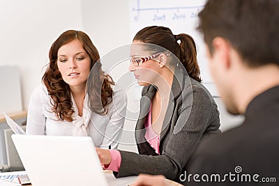 Business meeting - group of people in office
