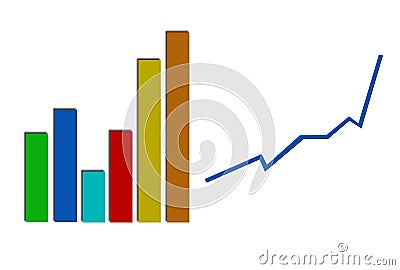 Business Profit Statistic Graph