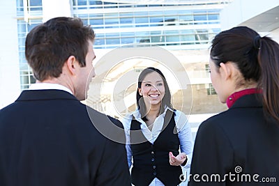 Business Team Meeting at Office