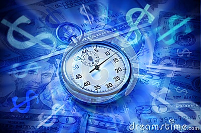 Business Time Money Watch Dollar