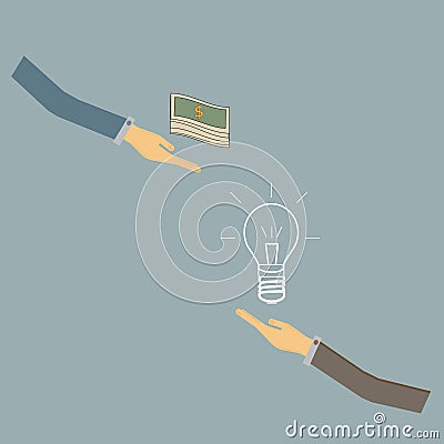 Business Trading concept,vector