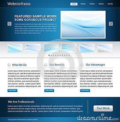 business website